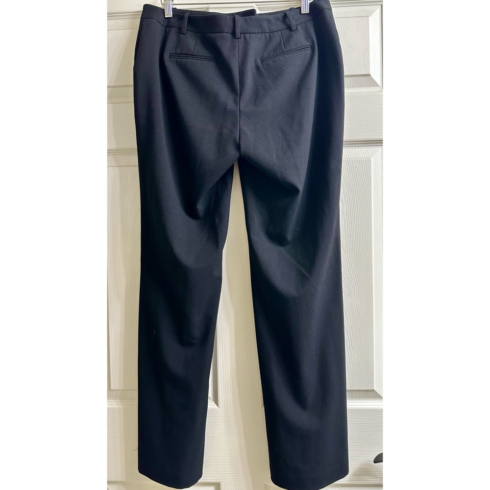 Calvin Klein Black Straight-Leg Dress Trousers